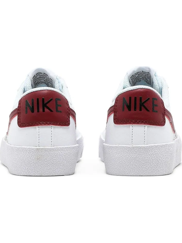 Кроссовки Nike Blazer Low '77 GS 'White Team Red' — изображение 6 из 8, белый