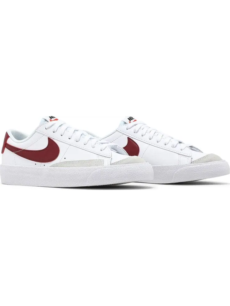 Кроссовки Nike Blazer Low '77 GS 'White Team Red' — изображение 8 из 8, белый