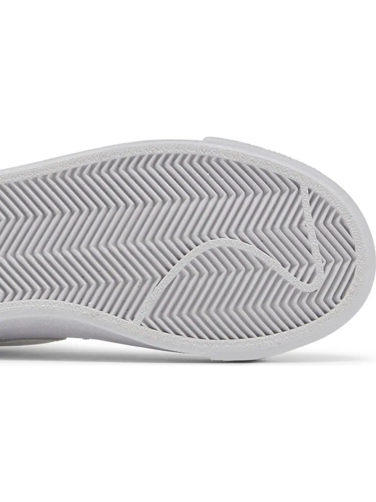 Кроссовки Nike Blazer Low '77 GS 'White Flat Pewter' — изображение 5 из 8, белый