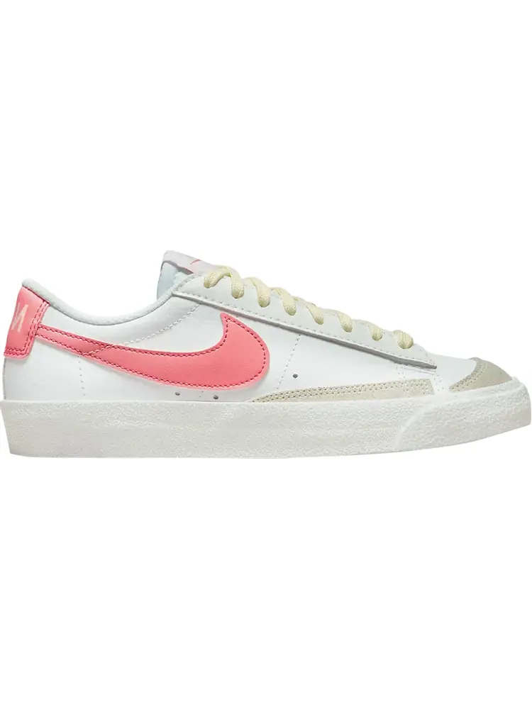 Кроссовки Nike Blazer Low '77 GS 'White Pink Gaze' — изображение 1 из 1, белый
