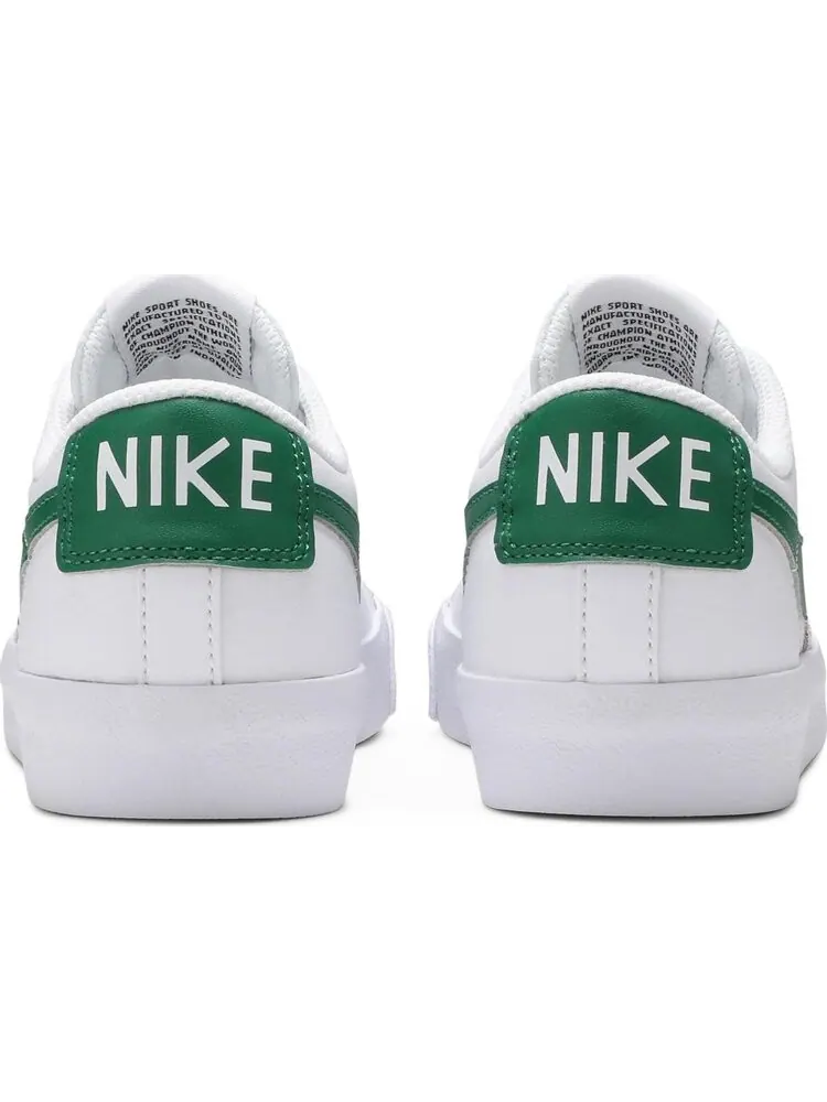 Кроссовки Nike Blazer Low '77 GS 'White Pine Green' — изображение 6 из 8, белый