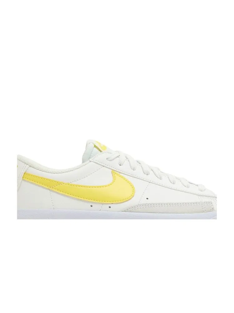 Кроссовки Nike Blazer Low '77 GS 'White Opti Yellow' — изображение 3 из 9, белый/желтый/белый