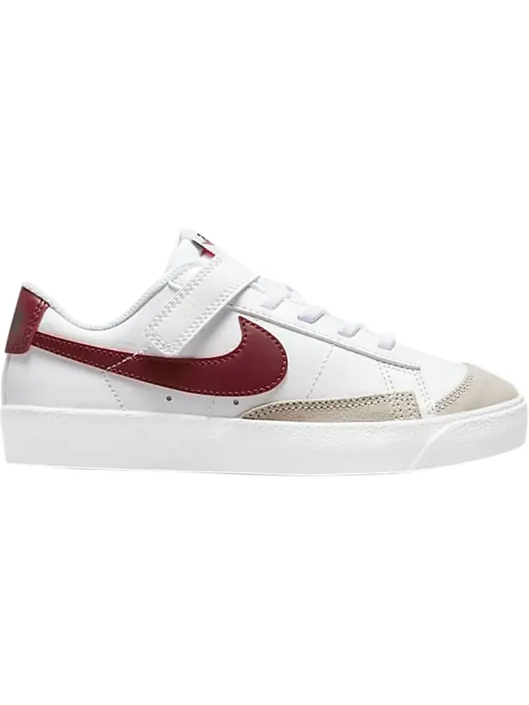 Кроссовки Nike Blazer Low '77 PS 'White Team Red' — изображение 1 из 1, белый