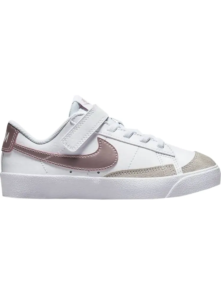 Кроссовки Nike Blazer Low '77 PS 'White Pink Glaze' — изображение 1 из 1, белый