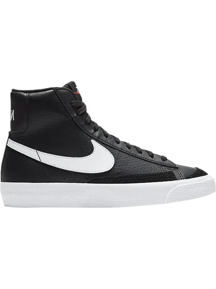 Кроссовки Nike Blazer Mid '77 GS 'Black White' — изображение 1 из 1, черный