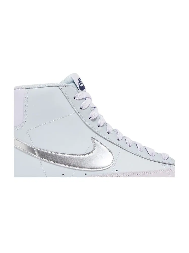 Кроссовки Nike Blazer Mid '77 GS 'Platinum Grape Metallic Silver' — изображение 3 из 9