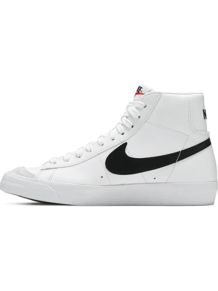 Кроссовки Nike Blazer Mid '77 GS White Black — изображение 3 из 9, белый
