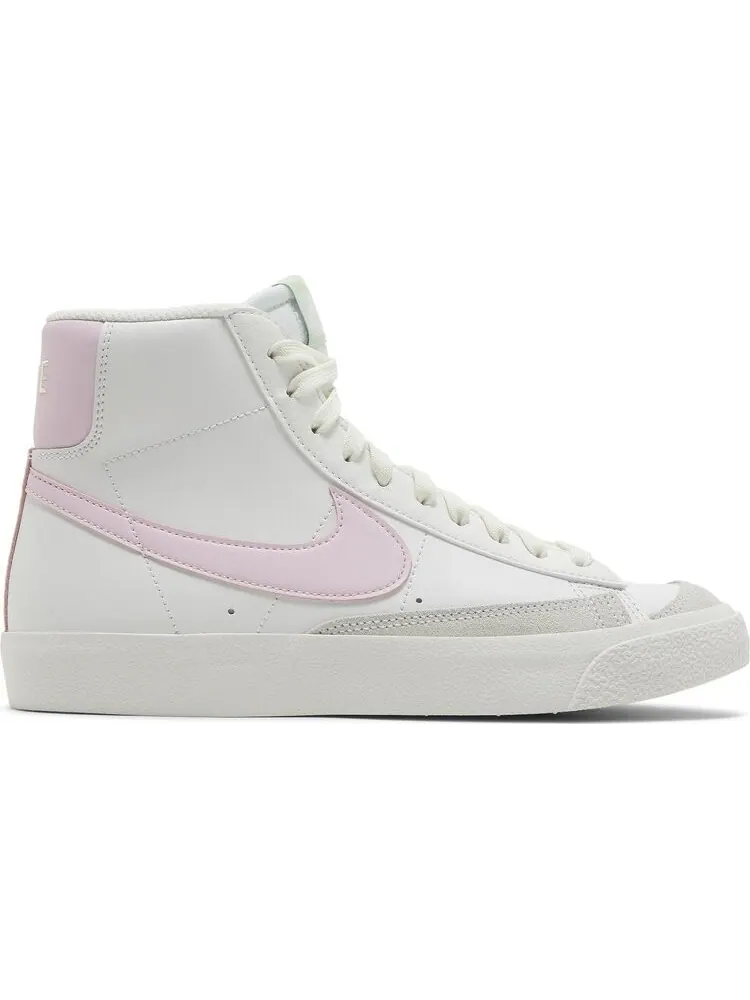 Кроссовки Nike Blazer Mid '77 GS 'White Pink Foam' — изображение 1 из 8, белый