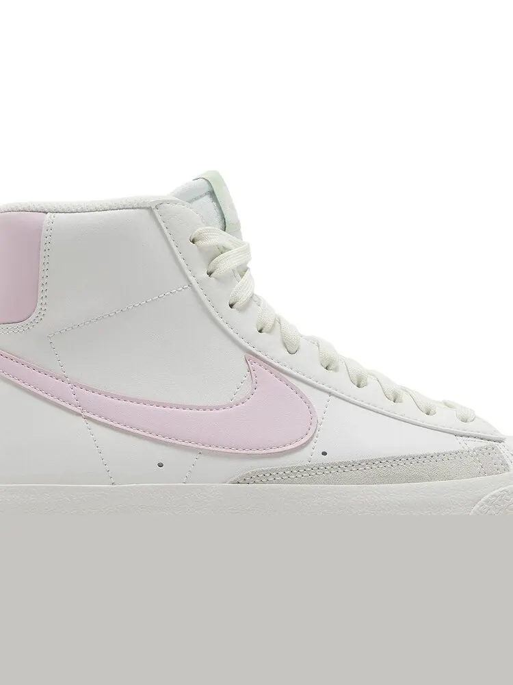 Кроссовки Nike Blazer Mid '77 GS 'White Pink Foam' — изображение 2 из 8, белый