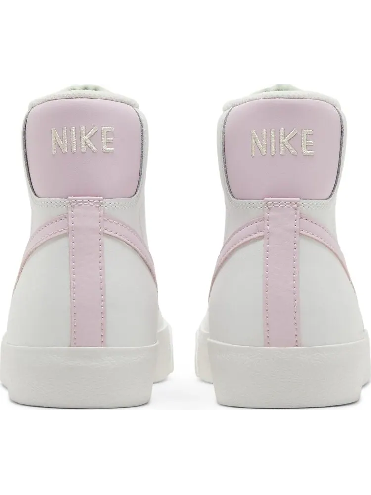 Кроссовки Nike Blazer Mid '77 GS 'White Pink Foam' — изображение 6 из 8, белый