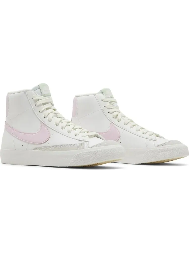 Кроссовки Nike Blazer Mid '77 GS 'White Pink Foam' — изображение 8 из 8, белый