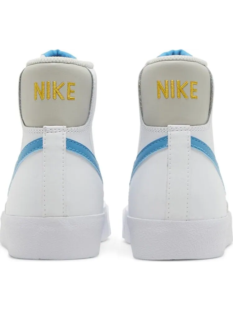 Кроссовки Nike Blazer Mid '77 GS 'White Laser Blue' — изображение 6 из 8, белый