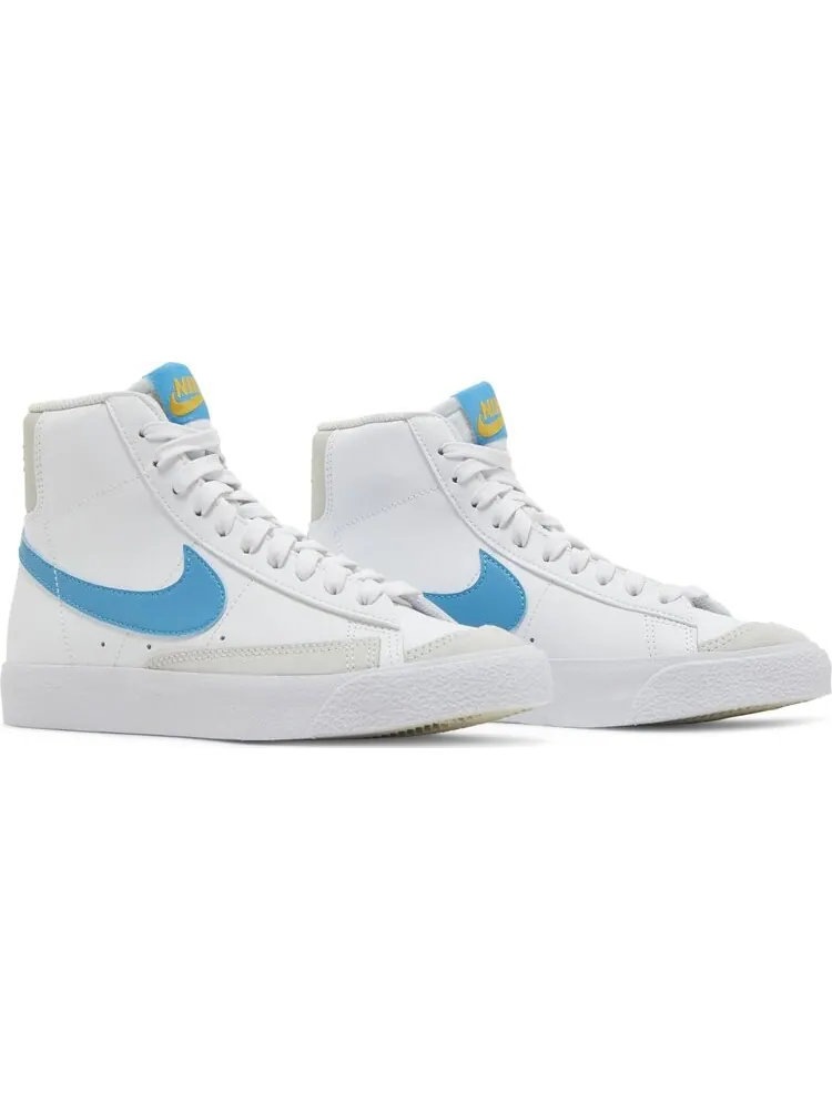 Кроссовки Nike Blazer Mid '77 GS 'White Laser Blue' — изображение 8 из 8, белый