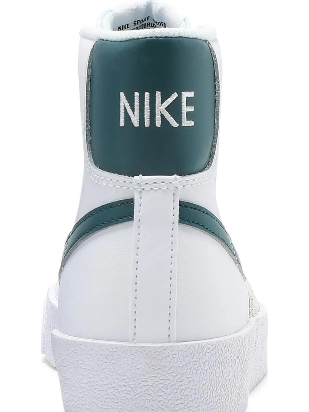 Кроссовки Nike Blazer Mid '77 GS 'White Dark Teal Green' — изображение 7 из 8, белый