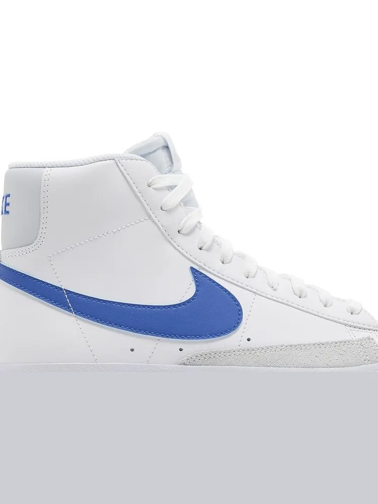Кроссовки Blazer Mid '77 GS 'Game Royal' — изображение 2 из 4, белый