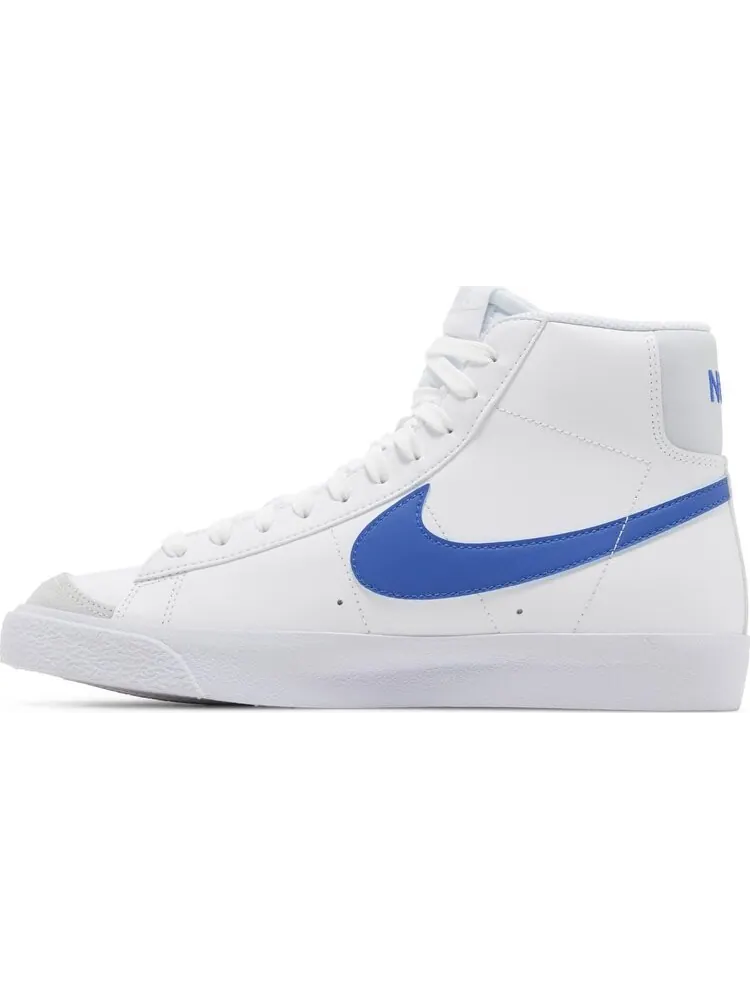 Кроссовки Blazer Mid '77 GS 'Game Royal' — изображение 3 из 4, белый