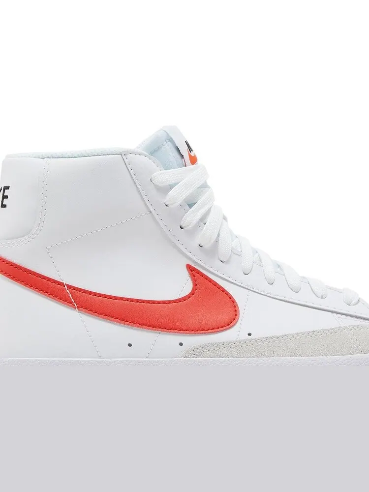 Кроссовки Nike Blazer Mid '77 GS 'White Red Blue' — изображение 2 из 8, белый