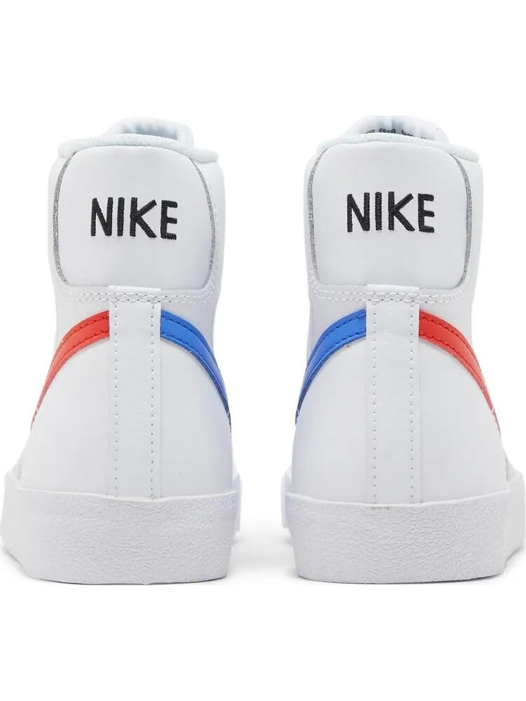 Кроссовки Nike Blazer Mid '77 GS 'White Red Blue' — изображение 6 из 8, белый