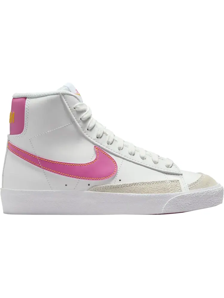 Кроссовки Blazer Mid '77 GS 'Summit White Pinksicle' — изображение 1 из 1, белый
