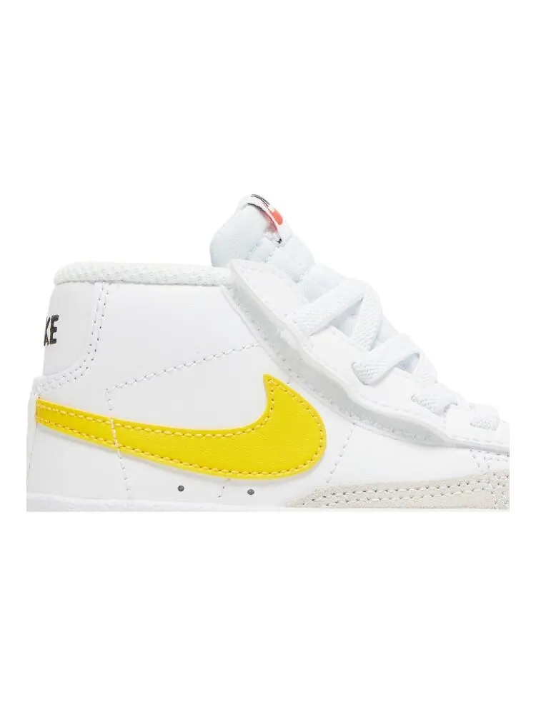 Кроссовки Nike Blazer Mid — изображение 2 из 4, белый