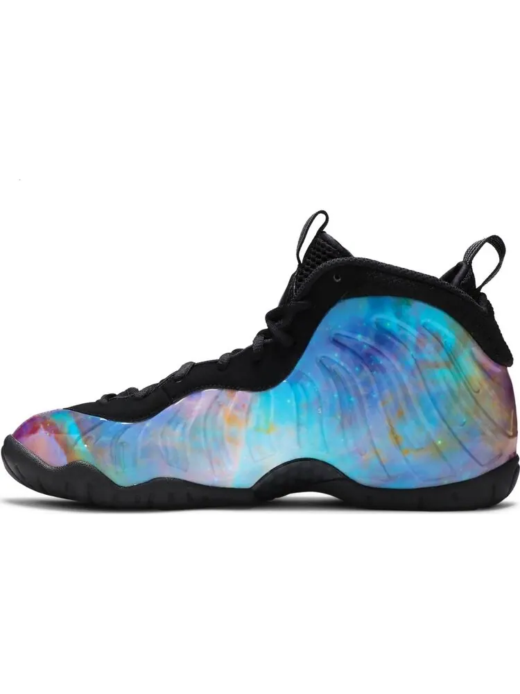 Кроссовки Nike Little Posite One XX GS 'Big Bang' — изображение 3 из 8, синий