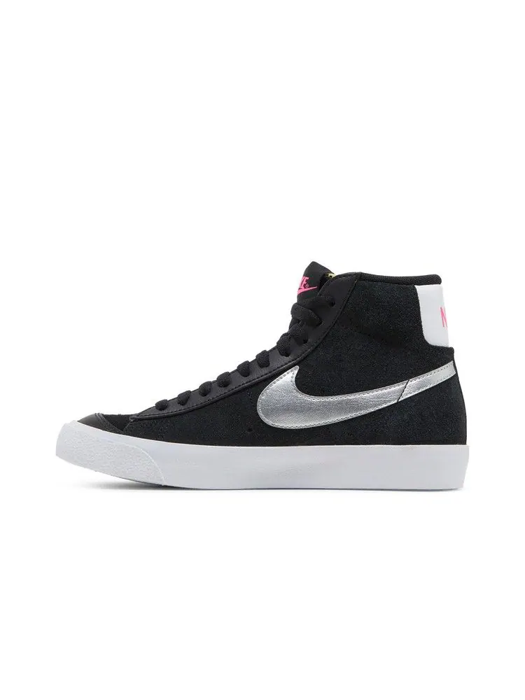 Кроссовки Nike Wmns Blazer Mid Vintage '77 'Black Metallic Silver' — изображение 4 из 9