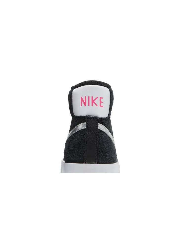 Кроссовки Nike Wmns Blazer Mid Vintage '77 'Black Metallic Silver' — изображение 8 из 9
