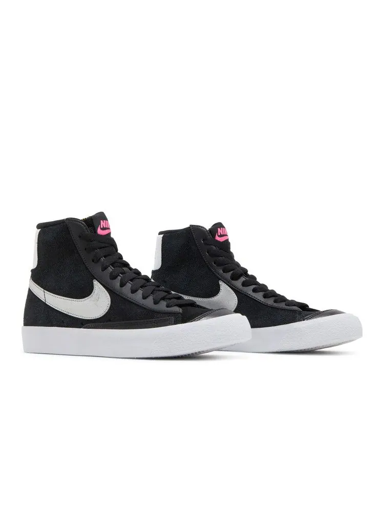 Кроссовки Nike Wmns Blazer Mid Vintage '77 'Black Metallic Silver' — изображение 9 из 9
