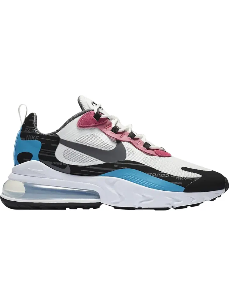 Кроссовки Nike Air Max 270 React 'White Laser Blue' — изображение 1 из 1, белый