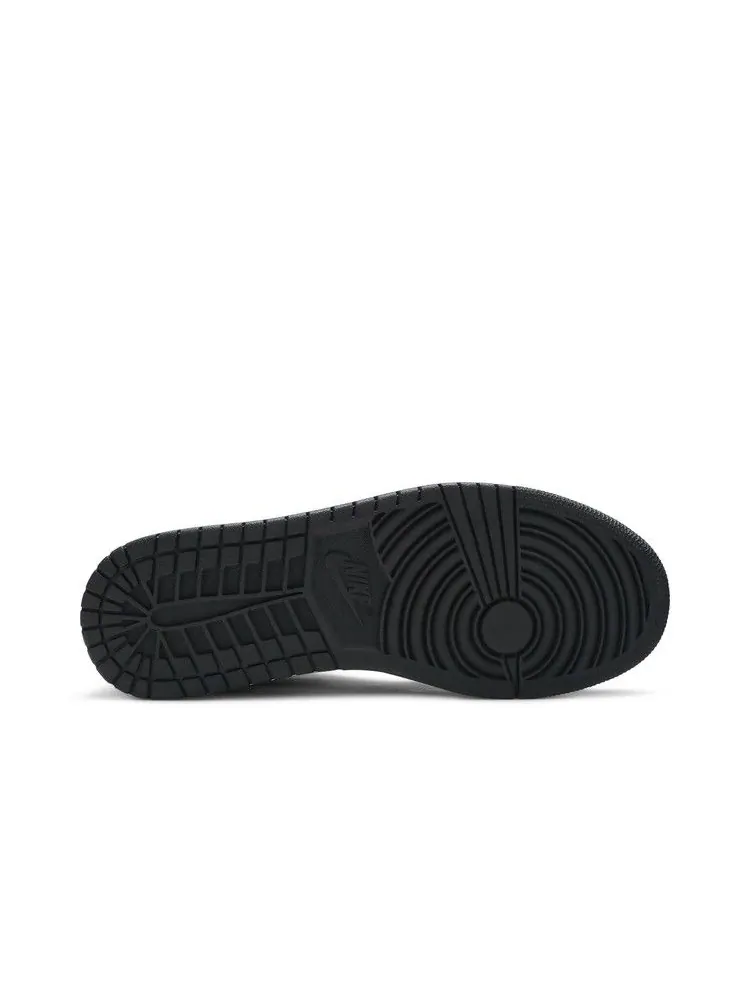 Кроссовки Air Jordan Air Jordan 1 Low 'Brushstroke Swoosh - Black Red' — изображение 5 из 9, черный