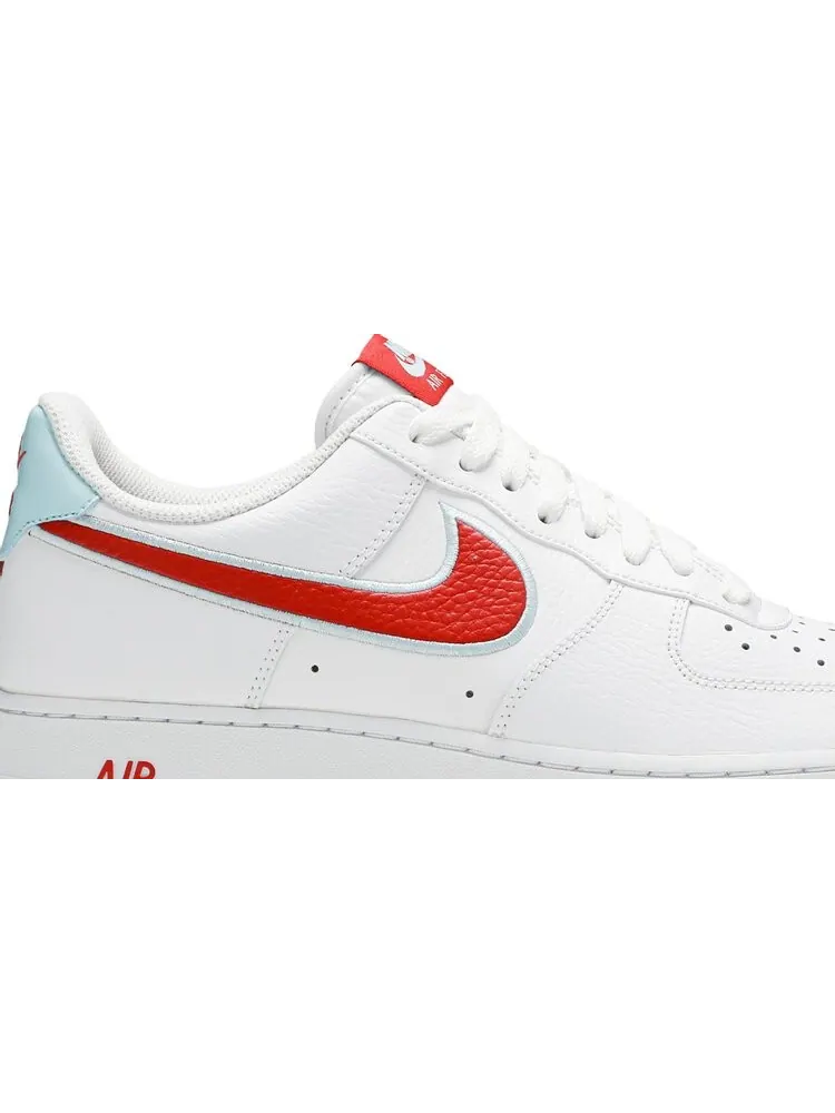 Кроссовки Nike Air Force 1 Low 'White Chile Red' — изображение 2 из 8, белый