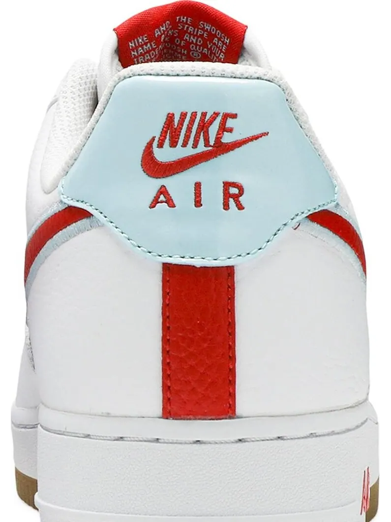 Кроссовки Nike Air Force 1 Low 'White Chile Red' — изображение 7 из 8, белый