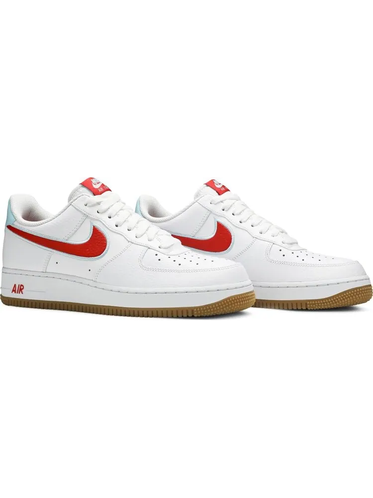 Кроссовки Nike Air Force 1 Low 'White Chile Red' — изображение 8 из 8, белый