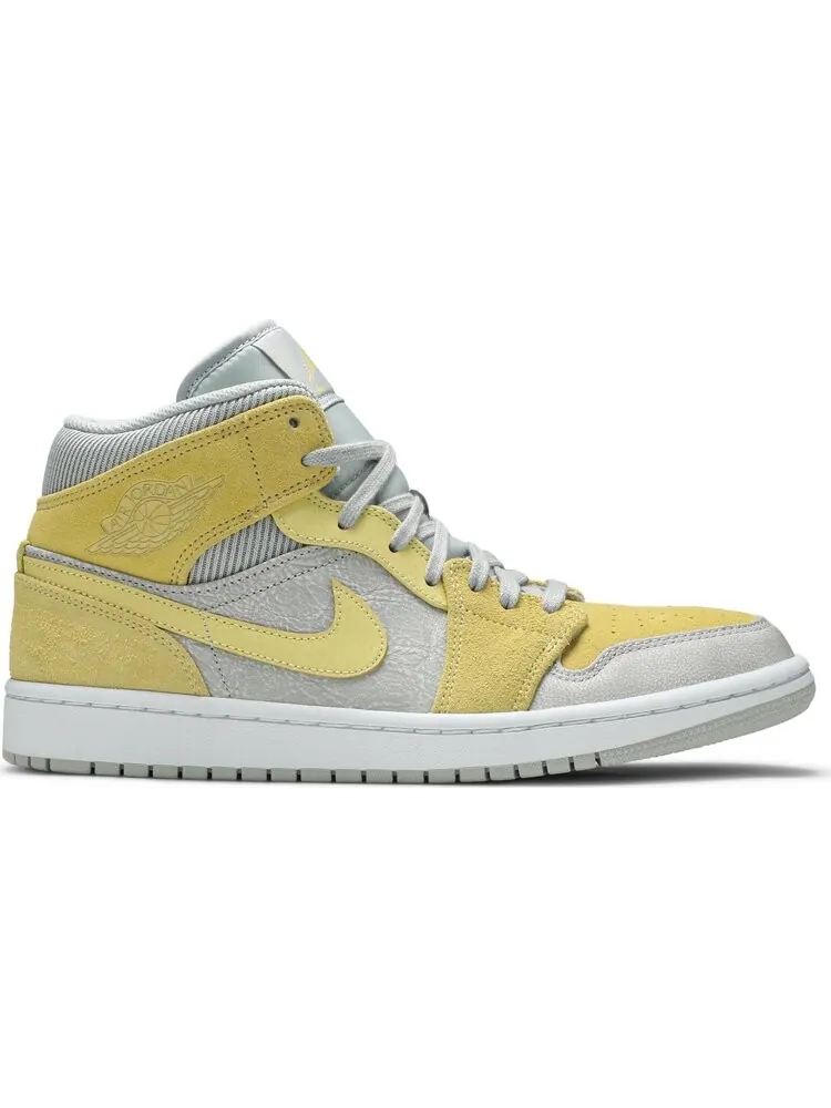Кроссовки Air Jordan 1 Mid SE Lemon Wash — изображение 1 из 8, загар