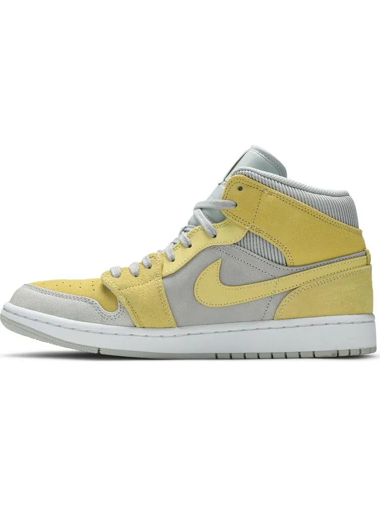 Кроссовки Air Jordan 1 Mid SE Lemon Wash — изображение 3 из 8, загар