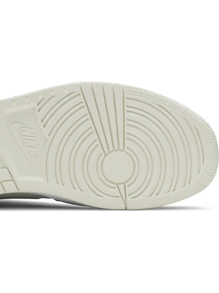 Кроссовки Air Jordan 1 Mid SE Sail Light Blue — изображение 5 из 8, синий