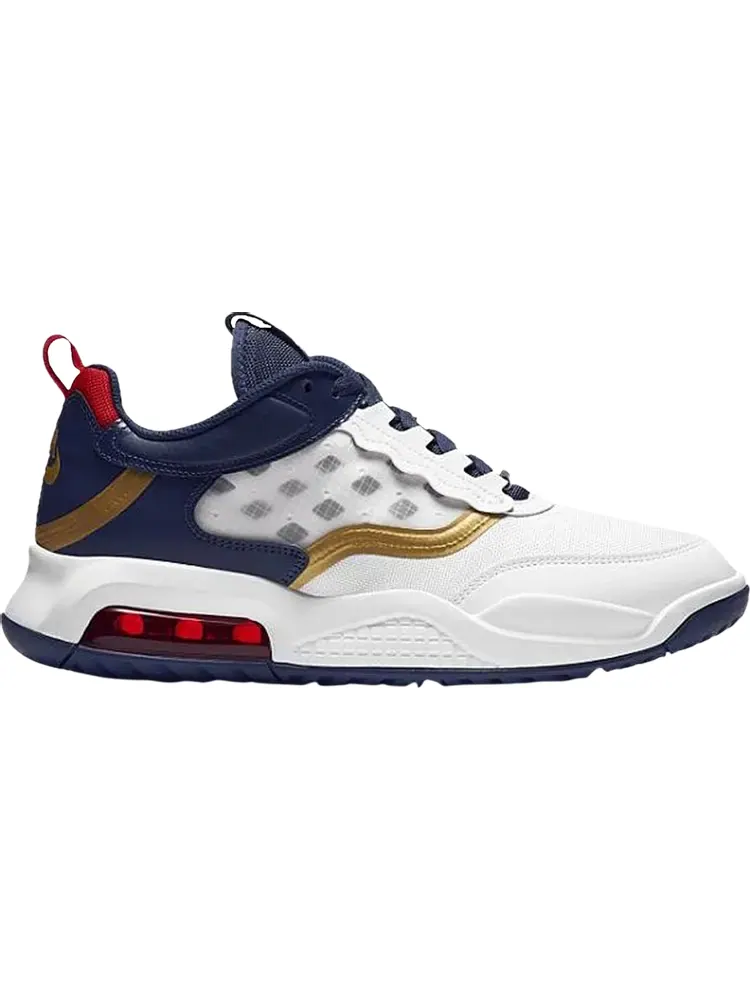 Кроссовки Jordan Max 200 White Midnight Navy — изображение 1 из 1, белый