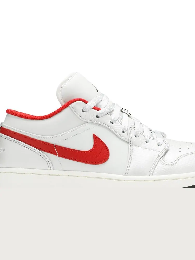Кроссовки Air Jordan 1 Low Night Track — изображение 2 из 8, белый