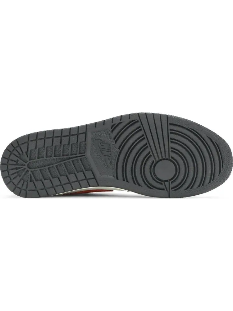 Кроссовки Air Jordan 1 Low Night Track — изображение 4 из 8, белый