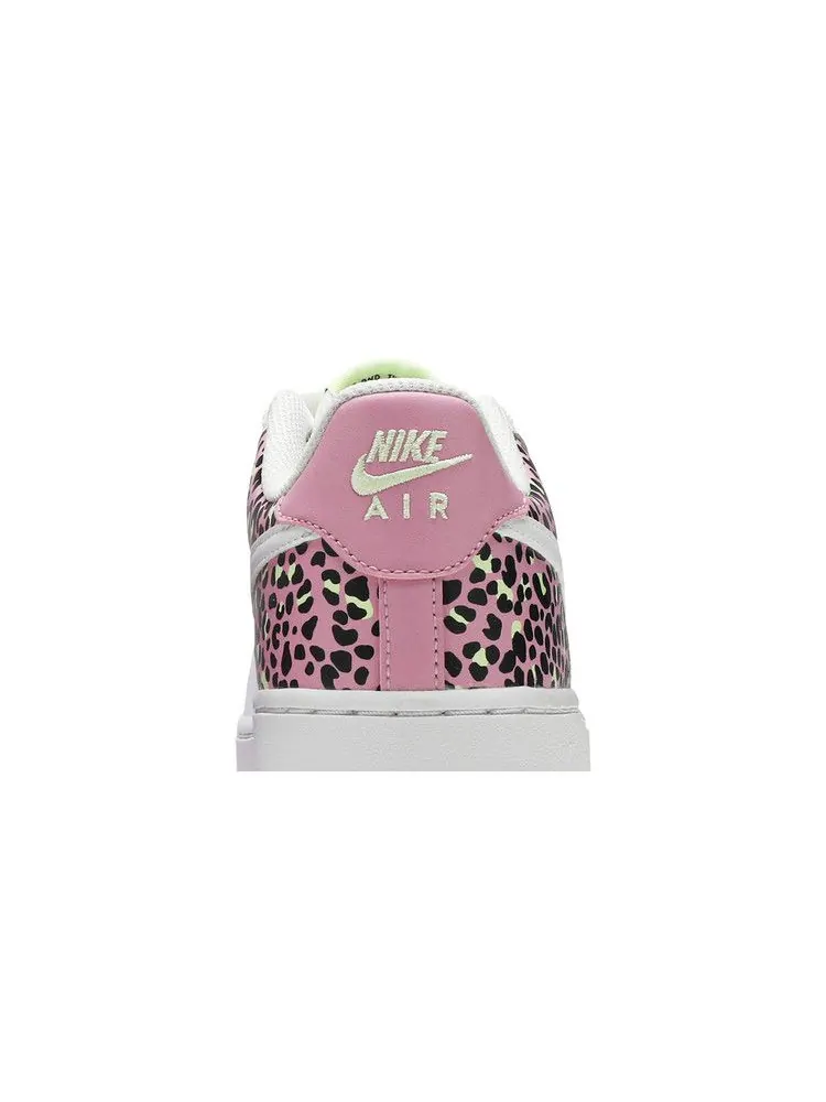 Кроссовки Nike Air Force 1 '07 GS 'Pink Leopard' — изображение 8 из 9, белый/розовый//белый