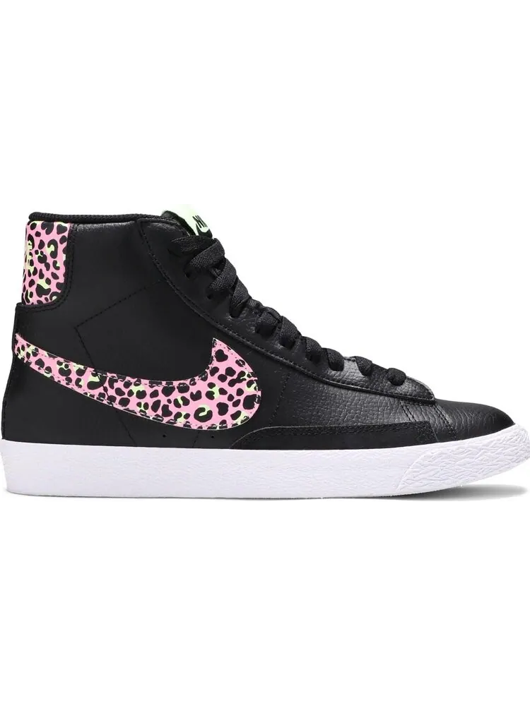 Кроссовки Nike Blazer Mid GS 'Pink Cheetah' — изображение 1 из 8, черный