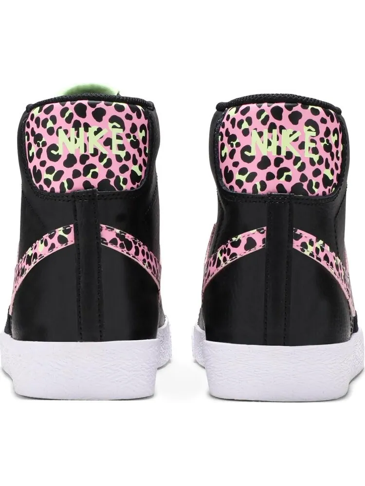 Кроссовки Nike Blazer Mid GS 'Pink Cheetah' — изображение 6 из 8, черный