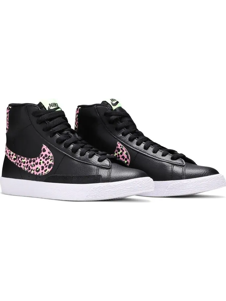 Кроссовки Nike Blazer Mid GS 'Pink Cheetah' — изображение 8 из 8, черный