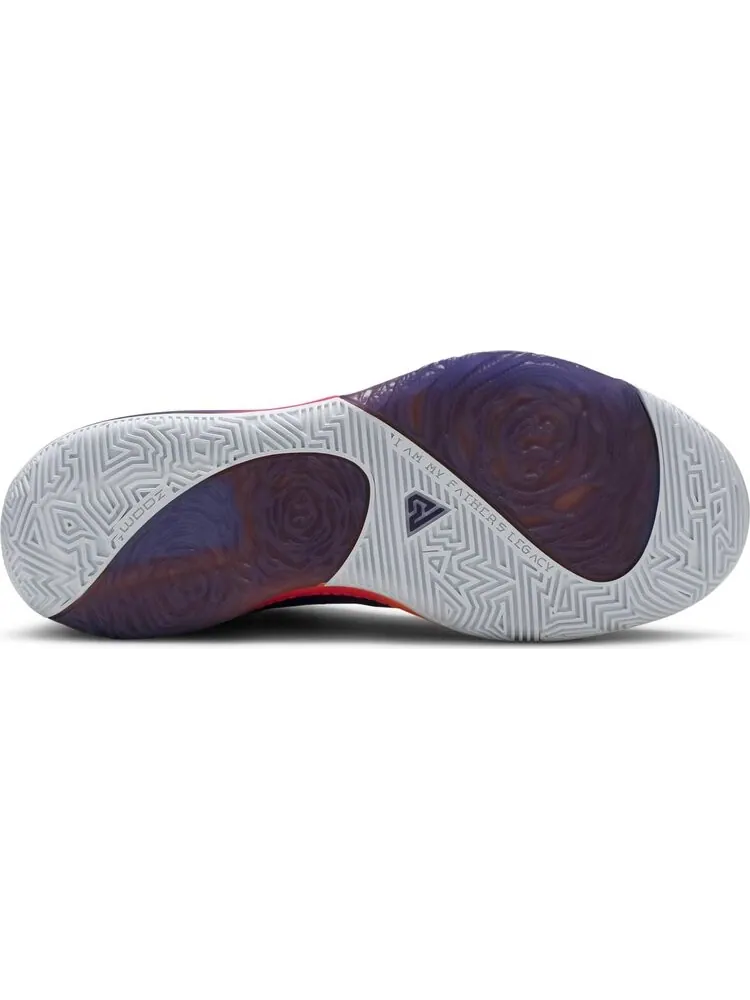 Кроссовки Nike NBA 2K20 x Zoom Freak 1 'All Bros 4' Gamer Exclusive — изображение 4 из 8, фиолетовый