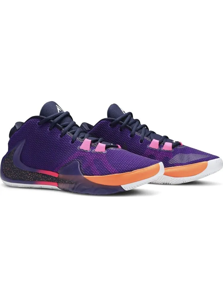 Кроссовки Nike NBA 2K20 x Zoom Freak 1 'All Bros 4' Gamer Exclusive — изображение 8 из 8, фиолетовый