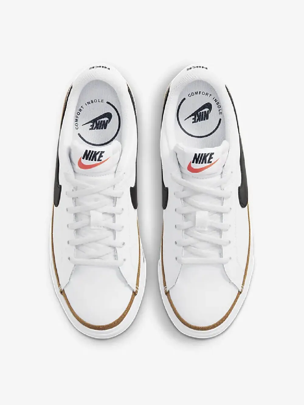 Кроссовки Nike Court Legacy (GS) — изображение 3 из 8, белый/черный