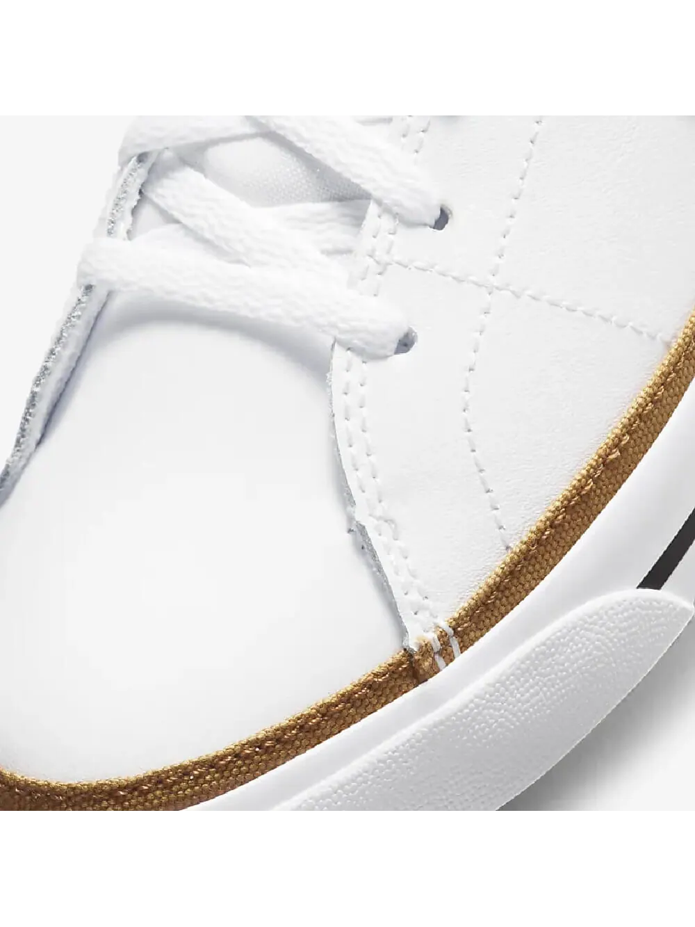 Кроссовки Nike Court Legacy (GS) — изображение 7 из 8, белый/черный