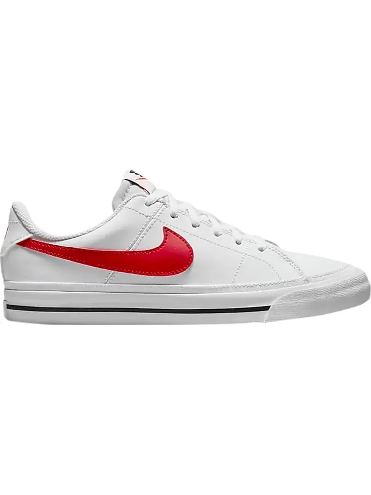 Кроссовки Nike Court Legacy GS 'White University Red' — изображение 1 из 1, белый