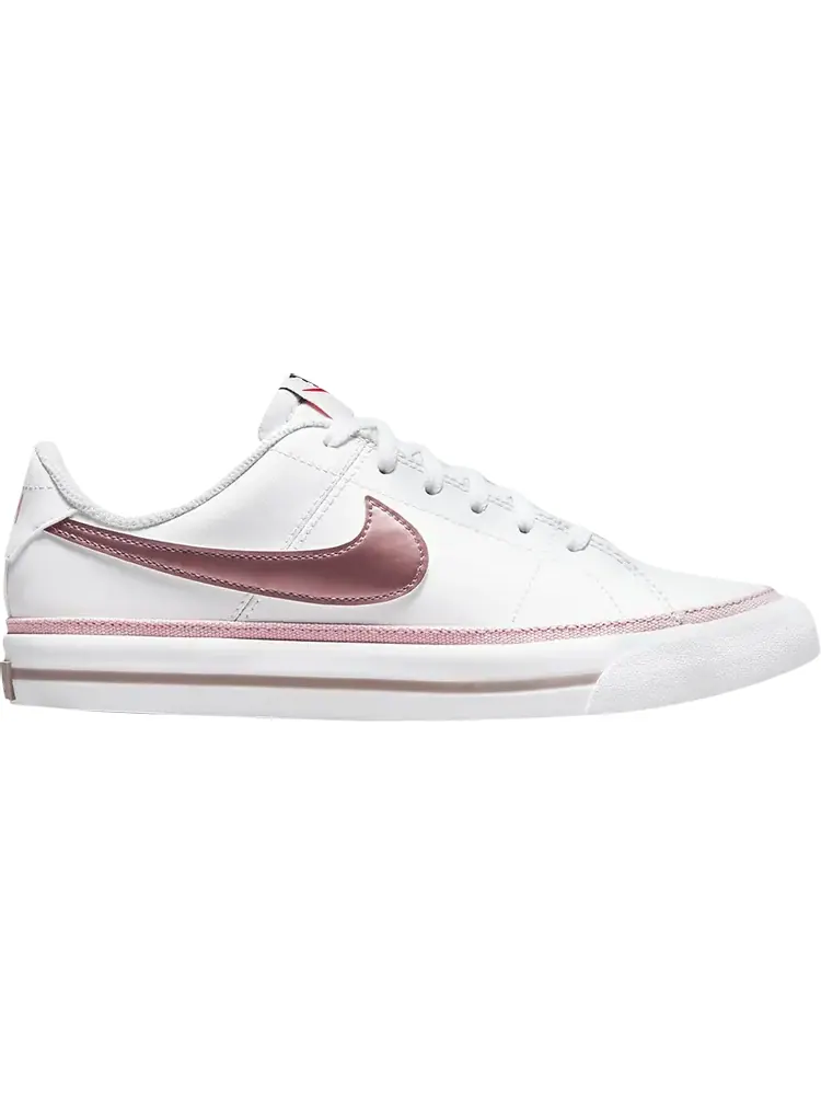 Кроссовки Nike Court Legacy GS 'White Pink Glaze' — изображение 1 из 1, белый