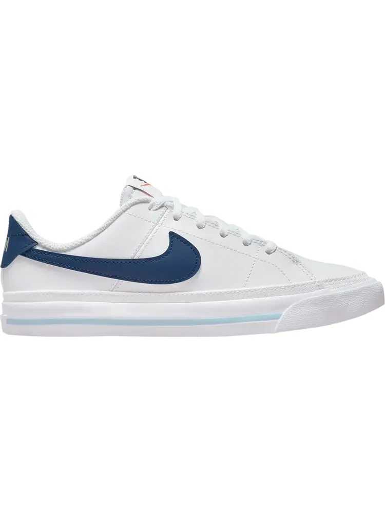 Кроссовки Nike Court Legacy GS 'White Mystic Navy' — изображение 1 из 1, белый